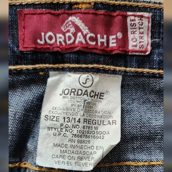 Vintage Y2K Jordache Bootcut Jeans Women’s Size 13/14  Low Rise Stretch Denim - Picture 4 of 6